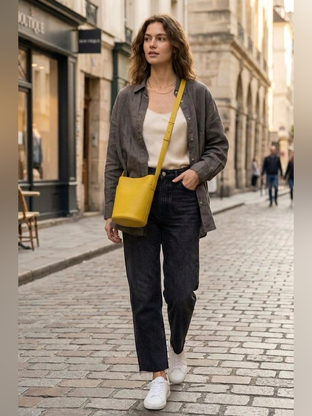 Love & Lore Crossbody Bucket Bag
- Pollen